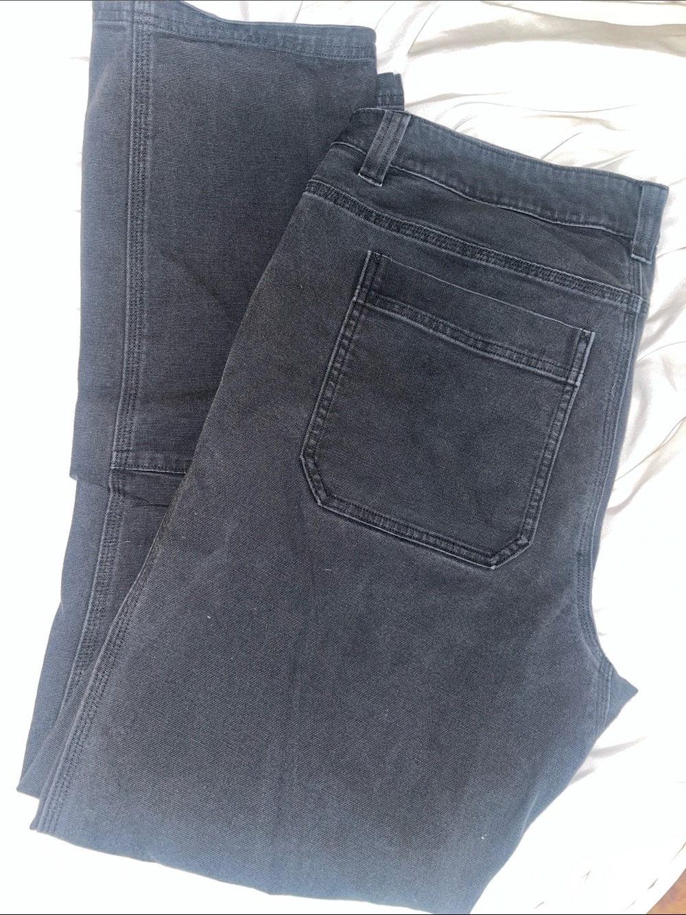 Classic Men’s Washed Black Carpenter Style Sitka Jeans